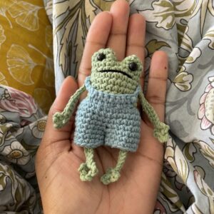 Frog with pants